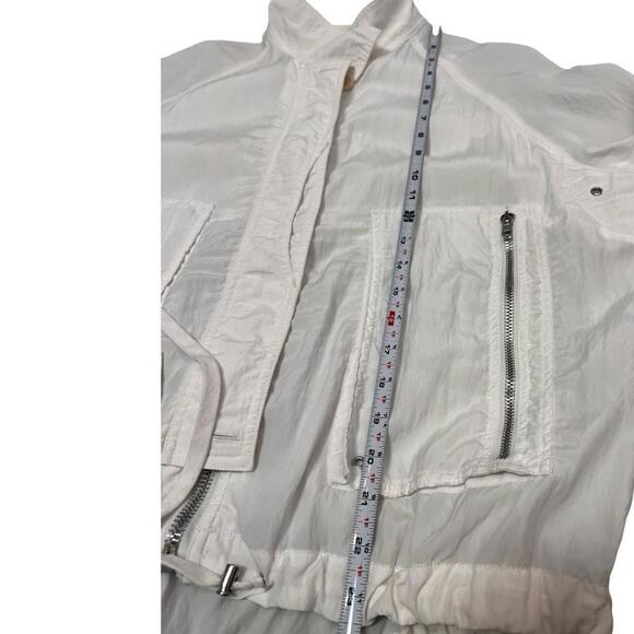 Helmut Lang bomber jacket Lightweight white size S - Picture 10 of 12